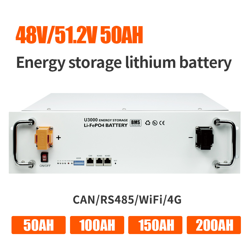 2.4kwh Acumulator Energie Litiu Fier Fosfat 50Ah 48V